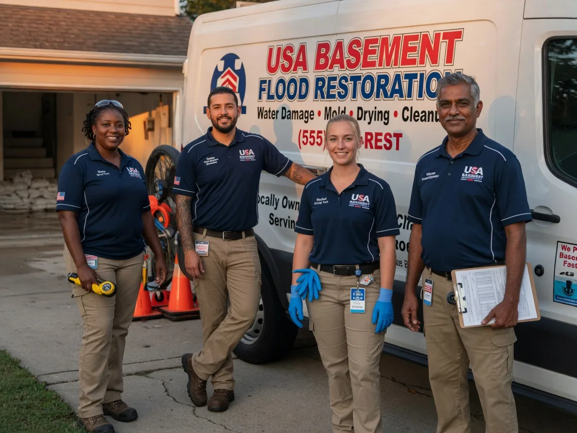 Basement Flood Cleanup company in Juneau, WI