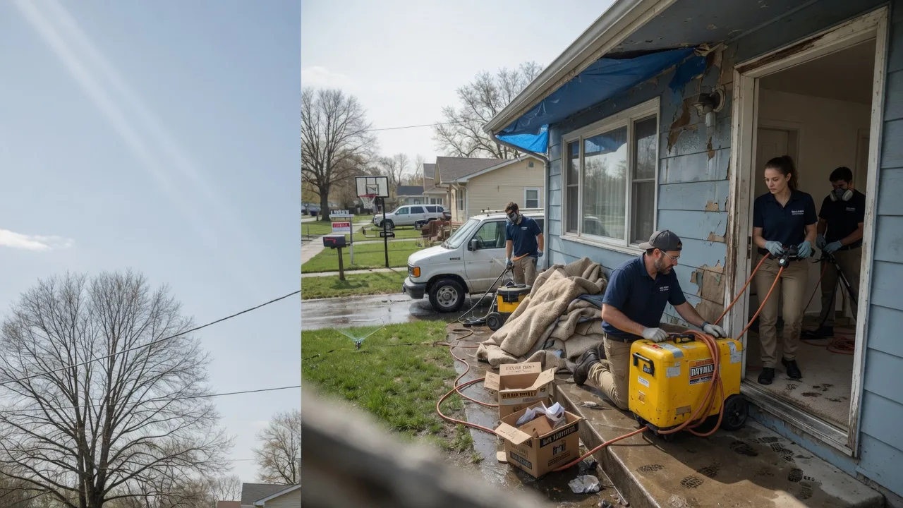 Basement Flood Cleanup in Juneau, WI near me